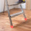 2Pièces Protections De Pieds D'échelle Durable En Caoutchouc Rouge 3