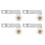4X for W10837240 Dryer Idler Pulley with Bracket,Replace Part for  Dryer 1