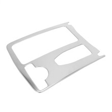 Auto Styling Interieur Edelstahl Aufkleber Wasser Tasse Halter Panel Dekoration Trim für C Klasse W204 2009-2014 LHD