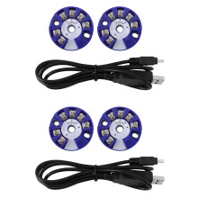 2X Programmable Thermocouple RTD PT100 to 4-20MA Converter TC RTD Input 4-20MA Output Temperature Transmitter
