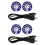 2X Programmable Thermocouple RTD PT100 to 4-20MA Converter TC RTD Input 4-20MA Output Temperature Transmitter 1
