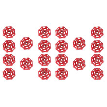20X Ersatz Schieber Ventil Hand Rad Raspel Im Wasserhahn Griff Des Externen Metall Hahn Rohrs