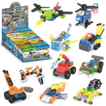 (City Rescue) Kompatibel mit Lego-Bausteinen, Spielzeug und kleinen Boxen, zusammengesetzt aus kleinen Partikeln