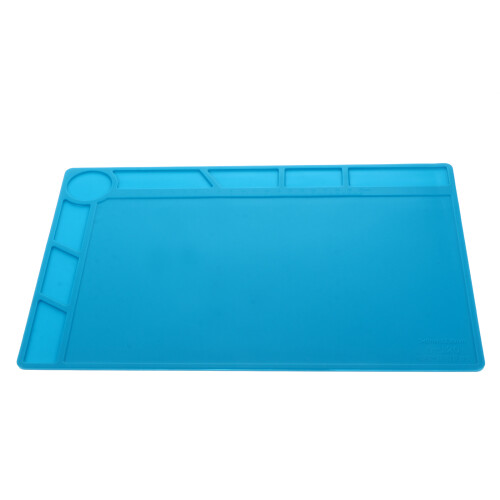 Heat Insulation Work Pad Heat Resistant Soldering Silicone Mat