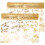 2Pcs Wedding Table Runner 100% Polyester Golden Festive Table Cover 1