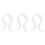 3Pièces Support Audio Acrylique Transparent Forme U Polyvalent 4