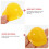 80Pcs Mini Plastic Construction Helmet Models 8