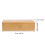 Elegant Bamboo Chopstick Organizer Box Khaki with Lid for Kitchen 3