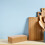Elegant Bamboo Chopstick Organizer Box Khaki with Lid for Kitchen 6