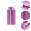 Violet Eyeliner Pencil Sharpener Plastic Makeup Sharpening Tool 5