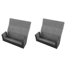 2X Caja de Almacenamiento Tarjetas de Visita, Caja de Almacenamiento Tarjetas de BéIsbol, Puede Contener Más de 900 Tarjetas Deportivas O 200 Tops,