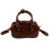 1Stk Zylinderform Khaki PU Praktisch Elegant 8