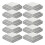Mlins  10 Pcs Solar Fence Lights Post Cap Powered Baluster Accessories 1