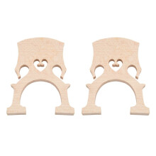 2X Professional Cello Bridge for 3/4 Size Cello Exquisite Maple Material