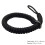 2St Zwarte Camera Polsband Quick Release Met Rvs Ring Duurzaam 3
