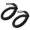 2St Zwarte Camera Polsband Quick Release Met Rvs Ring Duurzaam 5