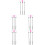 15 Pcs Sealing Wax Stirring Stick For Melting Wax Portable Practical 8