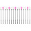 15 Pcs Sealing Wax Stirring Stick For Melting Wax Portable Practical 11