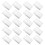 20Pieces Magic Sponge Eraser Kitchen Duster Car Wipes Home Clean Accessory/Microfiber Dish Cleaning Sponge  10X6X2cm 1