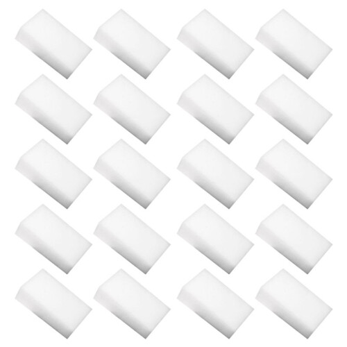 20Pieces Magic Sponge Eraser Kitchen Duster Car Wipes Home Clean Accessory/Microfiber Dish Cleaning Sponge  10X6X2cm