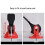 100 Pcs Tile Tools for Leveling Installation, Reusable Tile Leveling System, Floor Leveling Tools, Tile Spacers 7