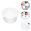 6Pcs Small White Foam Cupcake Cake Models for DIY Wedding Party Decor 2
