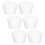 6Pcs Small White Foam Cupcake Cake Models for DIY Wedding Party Decor 9