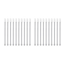 24 St Swizzle Sticks, Premium Rostfritt Stål Cocktail Dryck Dryck Omrörar Stick, ÅTeranvändbara Stir Sticks för Bar