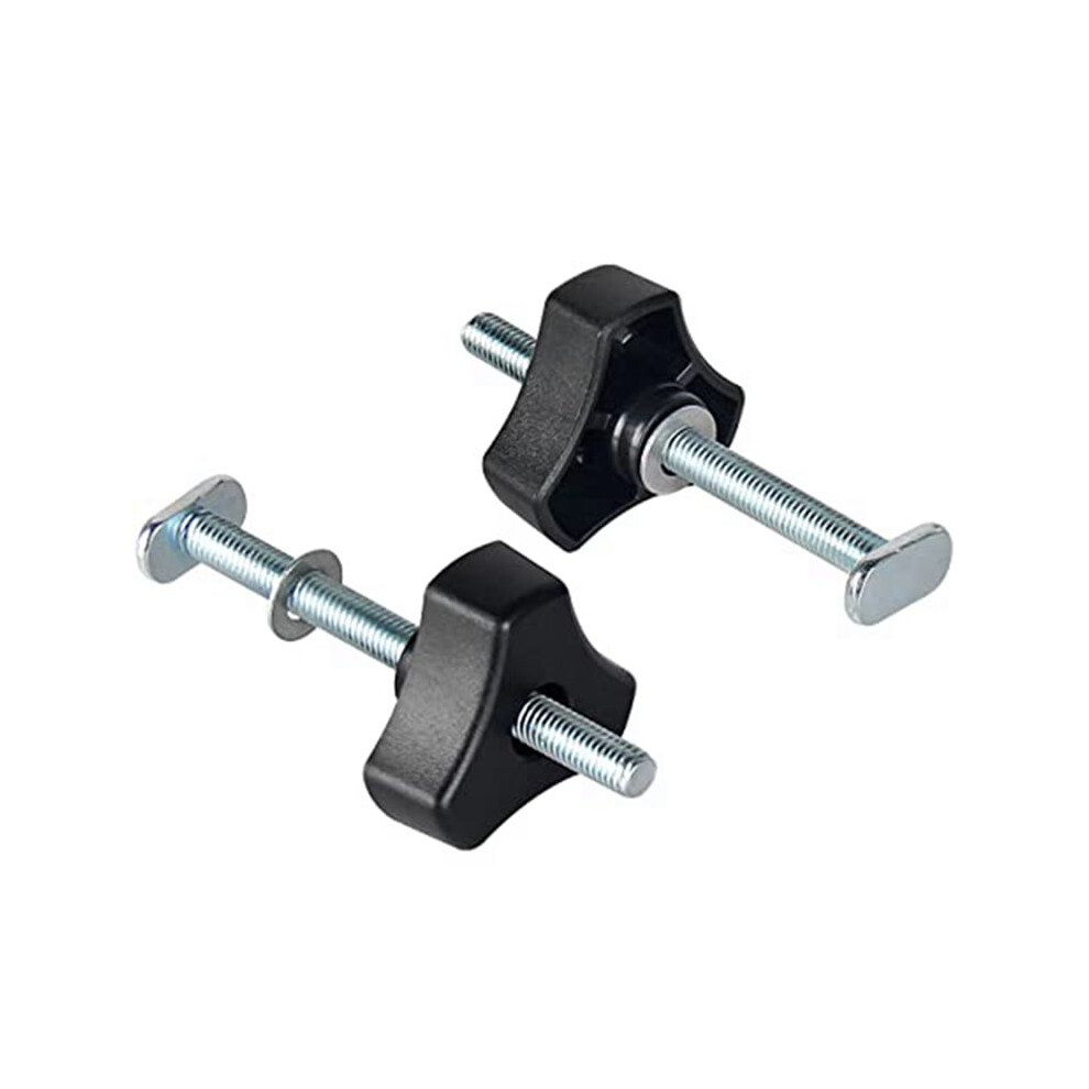 5 Pack M8 T Track Bolts Knob Kit 4 Inch T Slot Bolts With Washers T Track Accessories For Woodworking Jigs 4713168274904