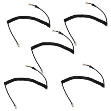 5X Replacement Microphones Mic Cable Cord Wire for MH-48A6J FT-7800 FT-8800 FT-8900 FT-7100M FT-2800M FT-8900R