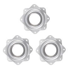 3X Lazy Susan  Bearing Metal Swivel Plate - 72 x 72 x 9 mm