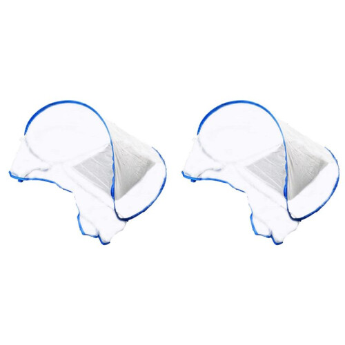 2X Portable Mosquito  Net Foldable - Travel Mosquito Net for Bed Free Installation-Medium Size