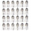 24-Pack E12 to E14 White Bulb Converter LED Light Holder Lamp Adapter Socket Changer High Quality 1