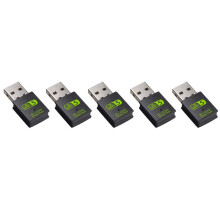 5X Adapter USB WiFi , Dwuzakresowy Zewnętrzny Odbiornik Sieci Bezprzewodowej 600 Mb / S, Klucz WiFi do Komputera / Laptopa / Komputera