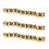 30X Arc Solid Brass Button Stud Screw Nail Screw Back Leather Rivet Belt 6mm 1