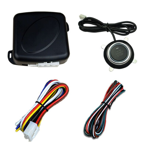 12V Car One Key Start System Automatic Ignition Engine Ignition System Remote Control Push Button Start System Car Part 2