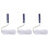 3X 7 Inch Plastic Handle Spiked Roller 1