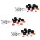 21Pcs Taillight Light Cover for 1:10 RC Crawler RC Car D90 Body Shell 1