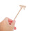 4Pcs Mini Wooden Rake For Sand Table Micro Landscape Sandbox Diy Tool 6