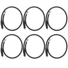 6X Scuba Diving BCD Medium Pressure Hose Scuba Diving Regulator for 2Nd Gauge Breathing Regulator