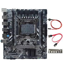 Scheda Madre X99 DDR4 Chip H81/B85 LGA 2011-3 Gigabit Ethernet M.2 NVME Supporta 4X DDR4 RAM Scheda Madre Desktop X99H667