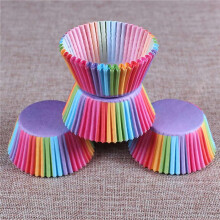 800x Cupcake Baking Paper Cups Muffin Cupcake Liners Colorful Rainbow Combo Disposable Baking Cups Set Standard Size