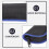2Pcs Oxford Cloth Recorder Bag Lightweight Flute Storage Case Handheld 7