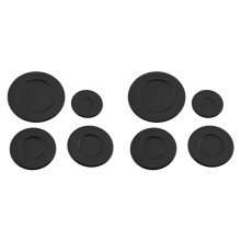 8 Piezas de Tapa de Quemador de Gas para Cocina, 55 mm, 75 mm, 100 mm, para Horno, Quemador de Cocina A Gas, Tapa de Llama de Corona, Accesorios de
