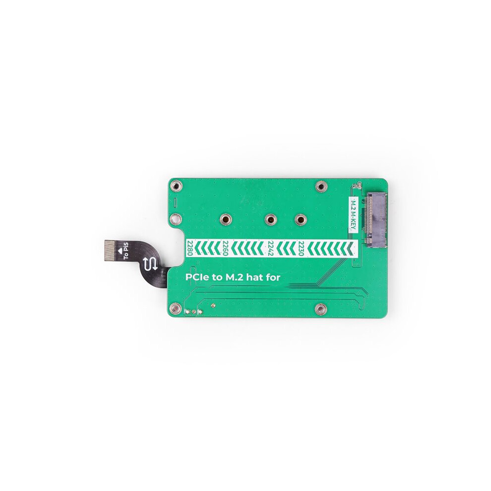Pcie To M.2 Hat For Raspberry Pi 5, Support Pcie Gen2 Gen3 Nvme Ssd, Hailo8/8L, Support Ai Accelerators Coral 6034266174278
