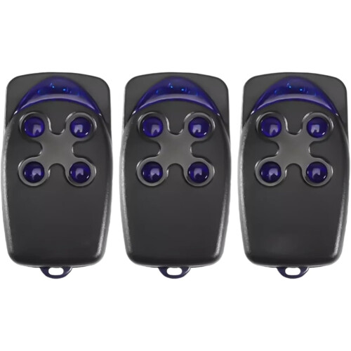 3pcs Remote Control Garage, for FLO2R-S FLO4R-S Flor-S Garage Gate Door Remote Control 433.92MHz RollingCode