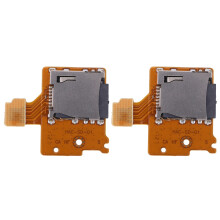 2X Micro- Tf Card Slot Socket Board Replacement For Game Console Card Reader Slot Socket