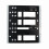 4D Corner Power Supply Five Bay for  Hard Drive Backplane NAS Chassis Adapter 6G/Bps Storage Server Backplane 1