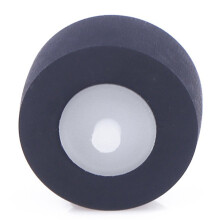 13x6x2mm Axial Rubber Pinch Roller Belt Wheel for Cassette Movement Tape Recorder Radio, Audio Deck Repair Parts 2Pc