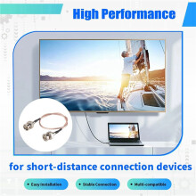 20 Stücke 3G HD SDI Kabel BNC Kabel 30cm 75 Ohm Für Kameras BMCC Video Geräte Unterstützt HD-SDI 3G-SDI 4K 8K SDI Video Kabel